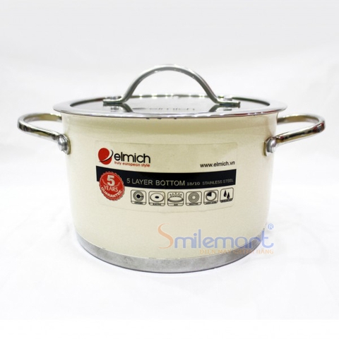 Xoong Elmich Angelo Inox 5 đáy