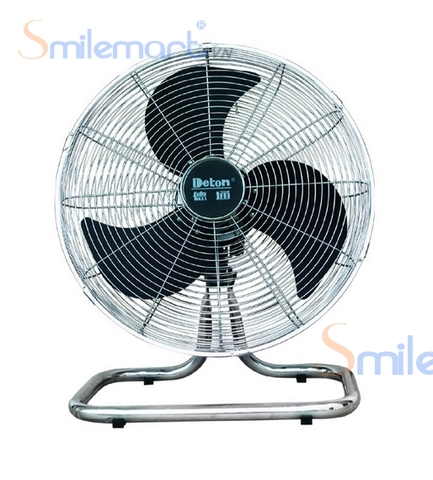 Quạt chân quỳ Deton mạ inox - có tuốc năng Ø 50