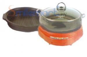 Nồi lẩu điện đa năng Kitchen Flower KEP105