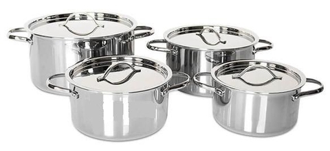 Bộ nồi H.T Cook 4 chiếc Inox liền khối
