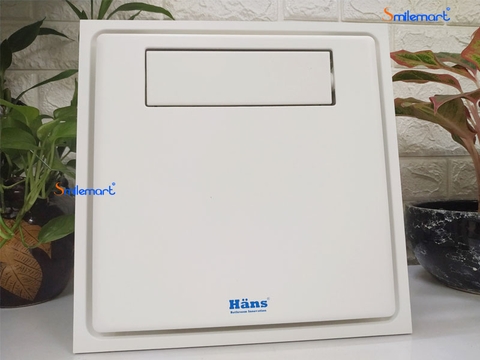 Quạt mát âm trần Hans H10S (điều khiển công tắc) +Tặng găng tay cao cấp