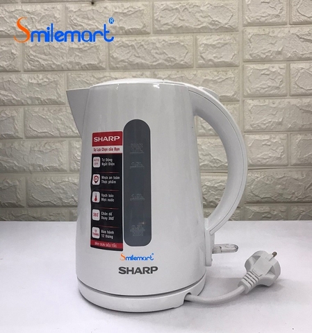 Ấm siêu tốc 1.7 lít Sharp EKJ-17VPS-WH