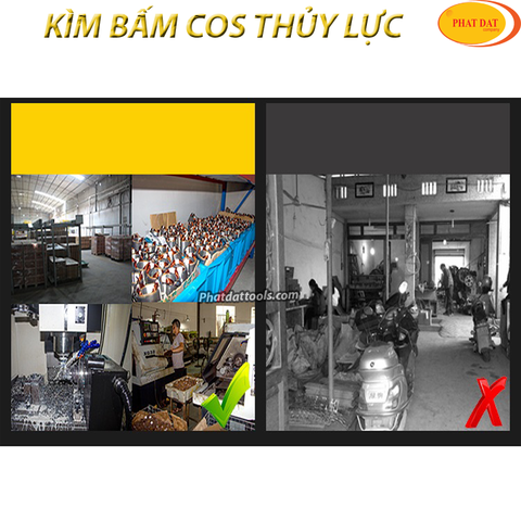 Kìm Ép Cos Thủy Lực YQK70