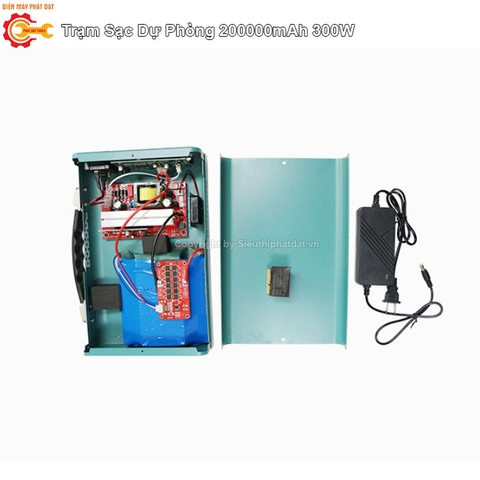 Trạm Sạc Dự Phòng Di Động Tích Hợp Ổ Cắm 220V