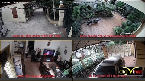 Lắp đặt camera quan sát cho căn hộ chung cư và biệt thự