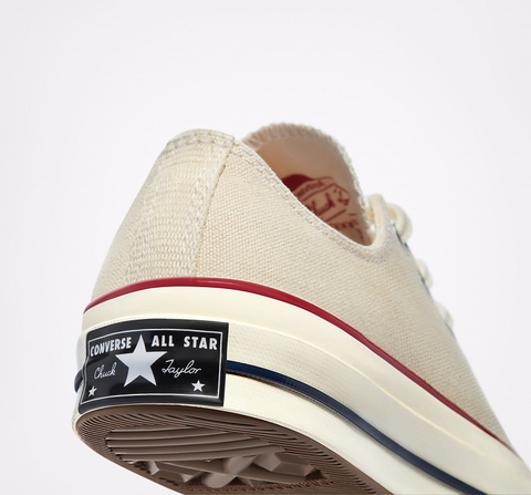 162062C converse parchment low-top chuck 70s