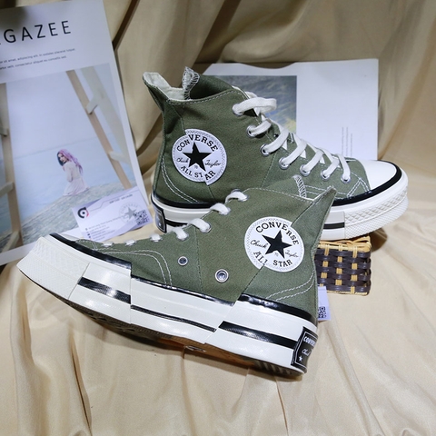 Converse chuck 70 plus 1970s cao cổ vải xanh CCVX070