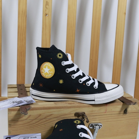 Converse cao cổ vải đen CCVD090