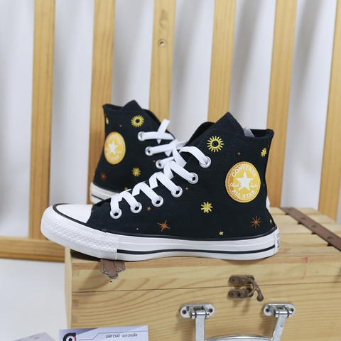 Converse cao cổ vải đen CCVD090