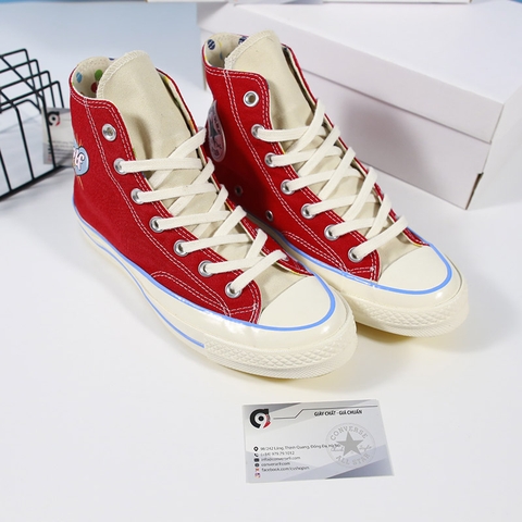 Converse Golf 1970s cao cổ vải đỏ CCVD083