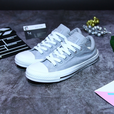 Converse Madison thấp cổ vải ghi (hai phiên bản) CTVG008