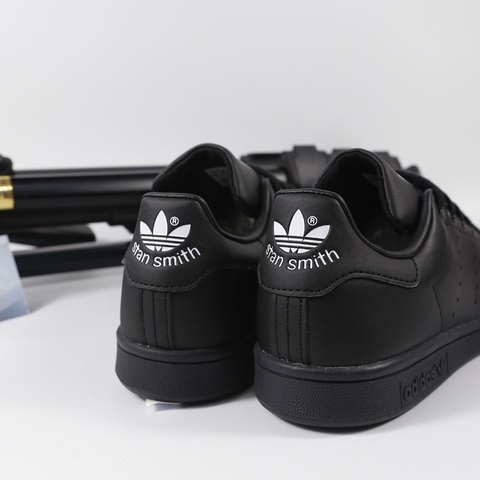 Adidas Stan Smith thấp cổ da đen DTDD001