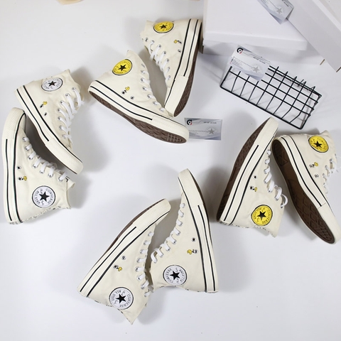 Converse x Peanuts cao cổ vải họa tiết CCVH101