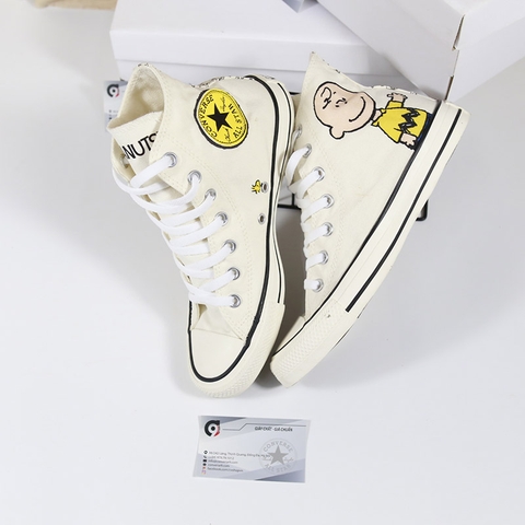 Converse x Peanuts cao cổ vải họa tiết CCVH101