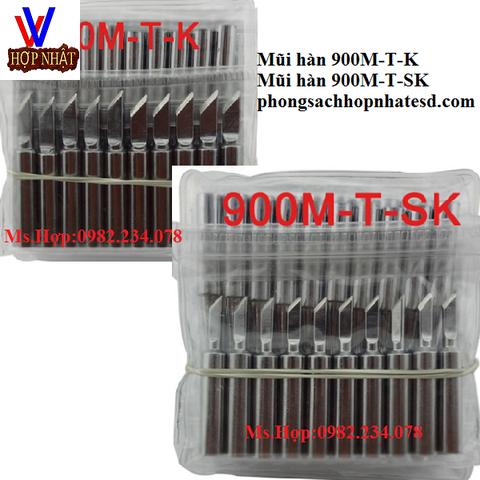 Mũi hàn Hakko 900M-T-K/Hakko 900M-T-SK/Hakko 900M-T-B/Hakko 900M-T-3C/Hakko 900M-T-2.4D/Hakko 900M-T2.4D/Hakko 900M-T-I/Hakko 900M-T-4C