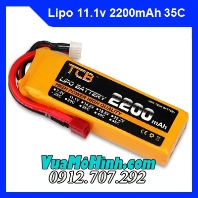 Pin 3S 2200mAh dành cho cano Vector SR65