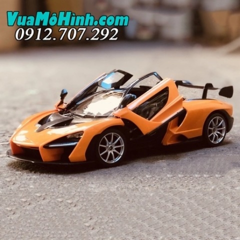 Siêu xe McLaren Senna điều khiển từ xa có Visai mô hình tỷ lệ 1:14, sóng điều khiển 2.4Ghz và pin sạc