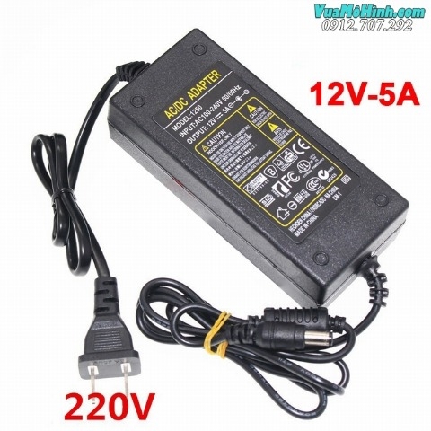 Bộ chuyển đổi nguồn Adapter 12V 5A 60W cho sạc B6, B6 mini, B6 V3