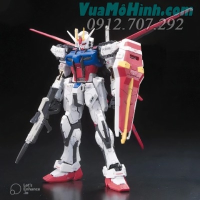 Mô hình đồ chơi robot lắp ráp Gundam HG 1/144 Aile Strike Gundam, GAT-X105 + AQM E-X01 chính hãng và giá rẻ nhất Hà Nội