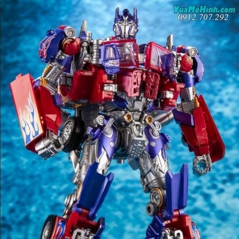 Transformers Optimus Prime LS14 Black Manba - Mô hình người máy robot biến hình xe tải đầu kéo trong phim Robot đại chiến 5: Chiến binh cuối cùng cao 25cm Oversize