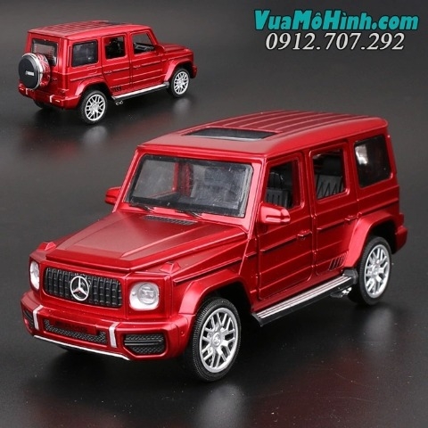 Mô hình Siêu xe Mercerdes AMG G63 tỷ lệ 1:32 kim loại, mở được cửa