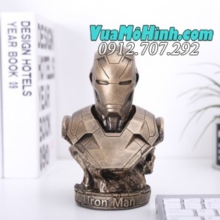 Tượng bán thân Người sắt Ironman Tony Stark MK46 mini cao 18cm trong phim Biệt đội siêu anh hùng - The Avengers