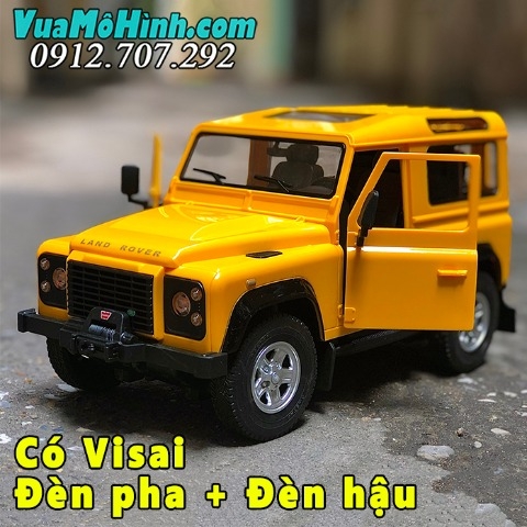 Mô hình xe Land Rover Defender ô tô điều khiển từ xa Off Road tỷ lệ 1:14 Rastar