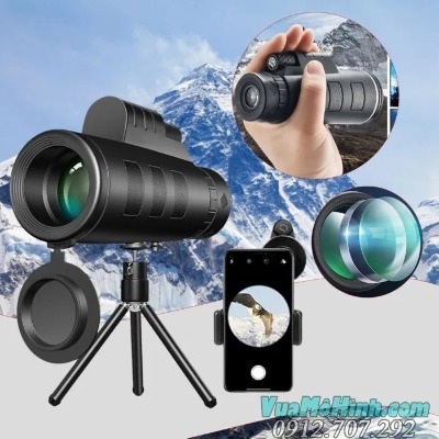 Ống nhòm 1 mắt Telescope 40x60 kính viễn vọng cao cấp chuyên dụng săn ong du lịch dã ngoại