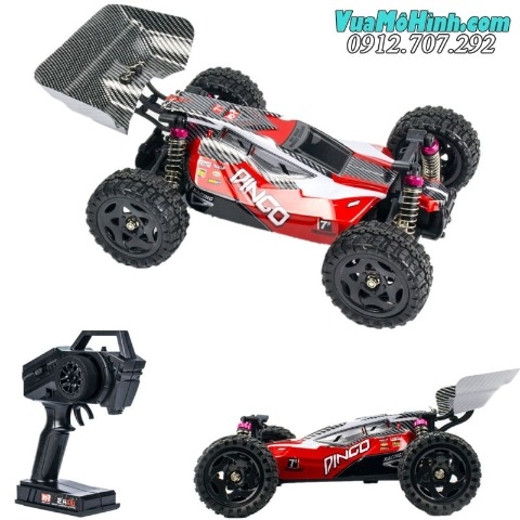 Remo Hobby Dingo RH1651 - Xe điều khiển tốc độ cao 50km/h, chống nước, sóng 2.4Ghz, 2 cầu 4WD 1/16, drift cháy đường