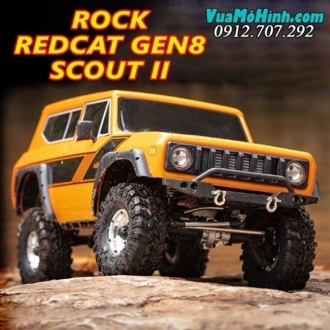 ROCK REDCAT GEN8 SCOUT II - Xe địa hình điều khiển từ xa Rock Crawler