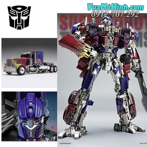 Mô hình robot Transformer Optimus Prime YouHu 8868 SS05 biến hình thành ô tô cao 29cm