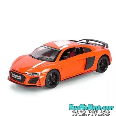 Mô hình xe Audi R8 V10 tỉ lệ 1/24 hãng Mini Auto