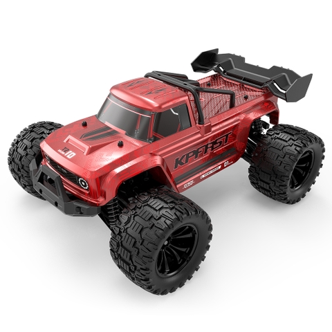 KPFAST - Xe Monster Truck bản PRO 75km/h, động cơ Brushless, pin 3S bánh răng full kim loại, 4WD, 2.4Ghz