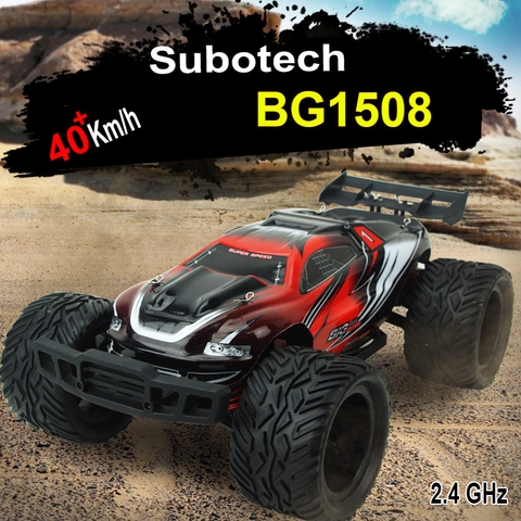 Subotech BG1508: Xe điều khiển từ xa tốc độ cao, Tỉ lệ 1/12, Tầm điều khiển 150 m, Tốc độ 45 km/h