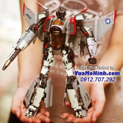 Mô hình Transformer Thunder Warrior SX-01 Blitzwing người máy biến hình máy bay cao 28cm sx01 bmb