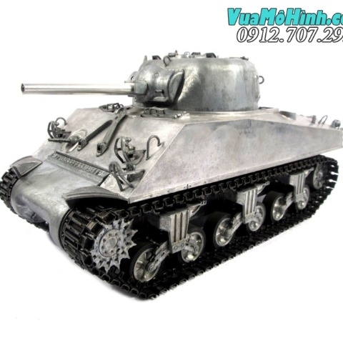 xe tăng điều khiển từ xa Mato M4A3 Sherman tỉ lệ 1/16 Kim loại 100%