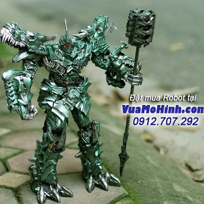 Mô hình nhân vật Grimlock Transformers LS-05 người máy biến hình thành khủng long hãng BMB cỡ lớn cao 36 cm