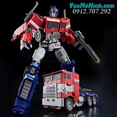 Mô hình robot biến hình Transformers Optimus YOUHU 131 cao 32cm