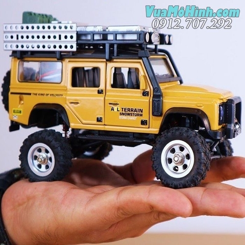 Xe ô tô điều khiển từ xa SG2801 vỏ kim loại tỉ lệ 1:28 đồ chơi RC Jeep Crawler SG 2801 mở được cửa