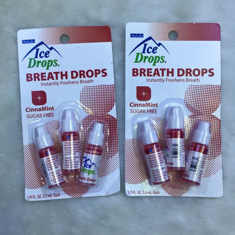 Xịt Thơm Miệng Ice Drops Breath Drops CinnaMint