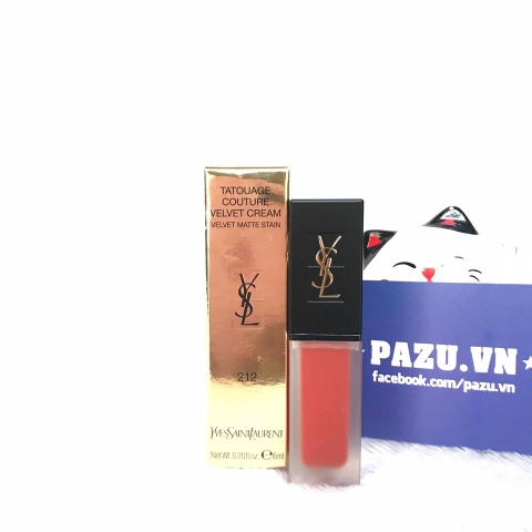 Son YSL Tatouage Couture Velvet Cream 212 Rouge Rebel