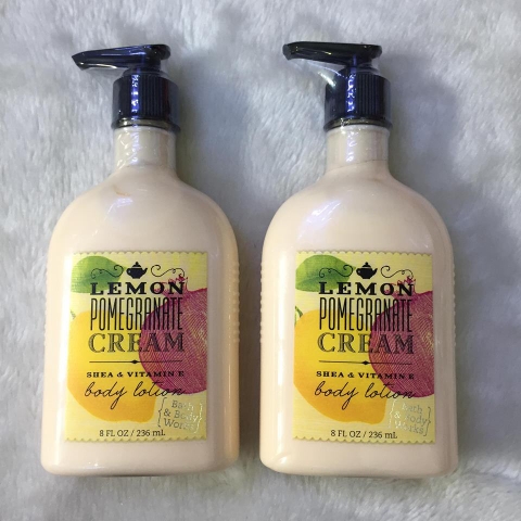Lotion Bath & Body Works Lemon Pomegranate Cream