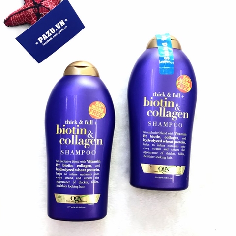 Dầu Gội Biotin & Collagen 577ml