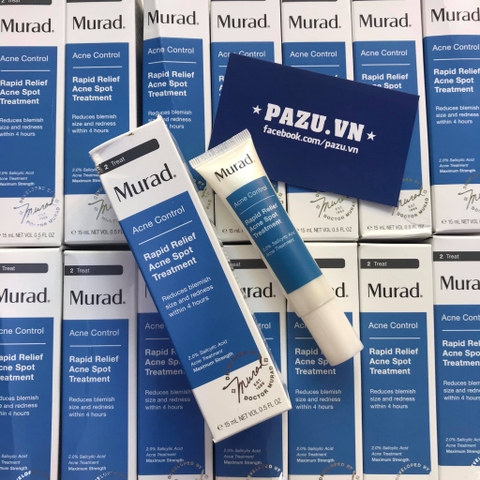 Gel giảm mụn và tấy đỏ Murad Acne Control Rapid Relief Acne Spot Treatment