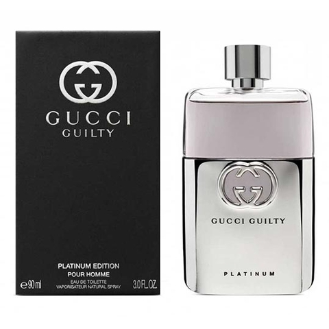 Gucci Guilty Platinum Editions Pour Homme  90ml Eau De Toilette