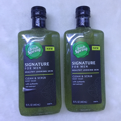 Sữa Tắm Irish Spring Signature For Men Healthy Looking Skin Hydrating Body Wash