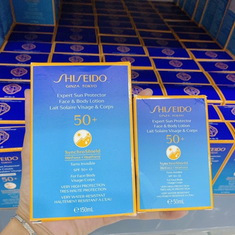 Kem Chống Nắng Shiseido Expert Sun Protector Face & Body Lotion SPF50 +