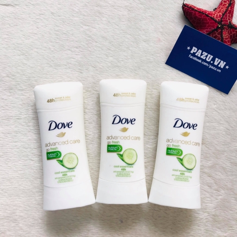 Lăn Khử Mùi dạng Sáp Dove Advanced Care Go Fresh Cool Essentials