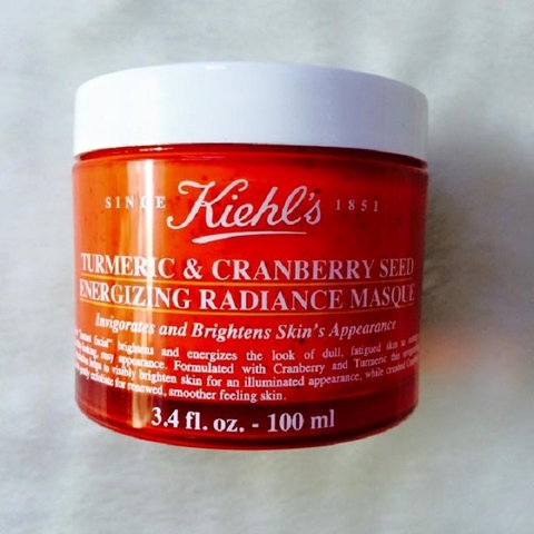 Mặt Nạ Kiehls Turmeric & Cranberry Seed Energizing Radiance Masque