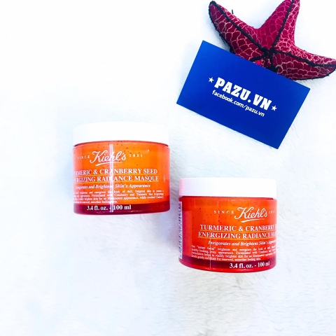 Mặt Nạ Nghệ Việt Quất Kiehl's Turmeric & Cranberry Seed Energizing Radiance Masque